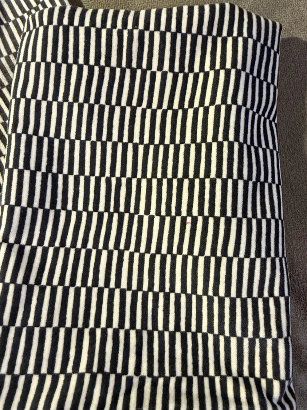 IKEA Grey & White Throw Pillow Cover Set